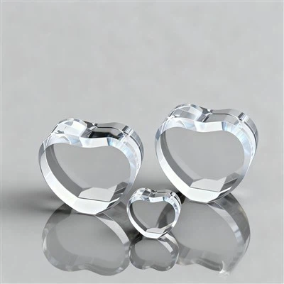 ಉಚಿತ ಸ್ಟ್ಯಾಂಡಿಂಗ್ ಬ್ಲಾಂಕ್ ಕ್ರಿಸ್ಟಲ್ ಹಾರ್ಟ್ ಪ್ರಶಸ್ತಿ